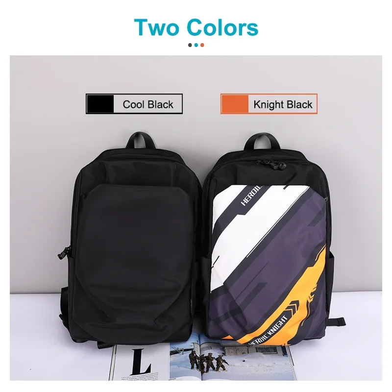heroic knight – mini sac à dos populaire pour hommes et femmes, pour ipad 12.9 pouces, léger et étanche, pour les voyages, les sports et les voyages
