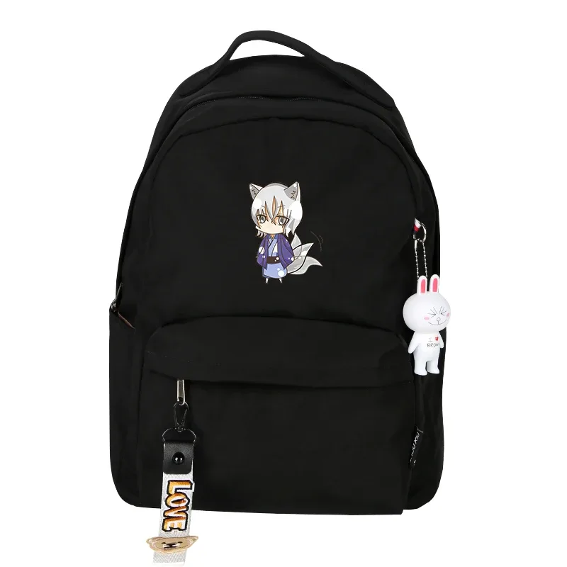 sac à dos rose kamisama kd'appareils pour femme, sac à dos tomoe, sacs d'école harajuku en nylon mignon, sac à dos de voyage pour filles, sac à dos de dessin animé ruzzak