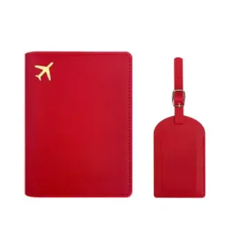 étiquette bagage cuir gravé avion doré gris orange beige noir rouge kaki rose vert voyage identité