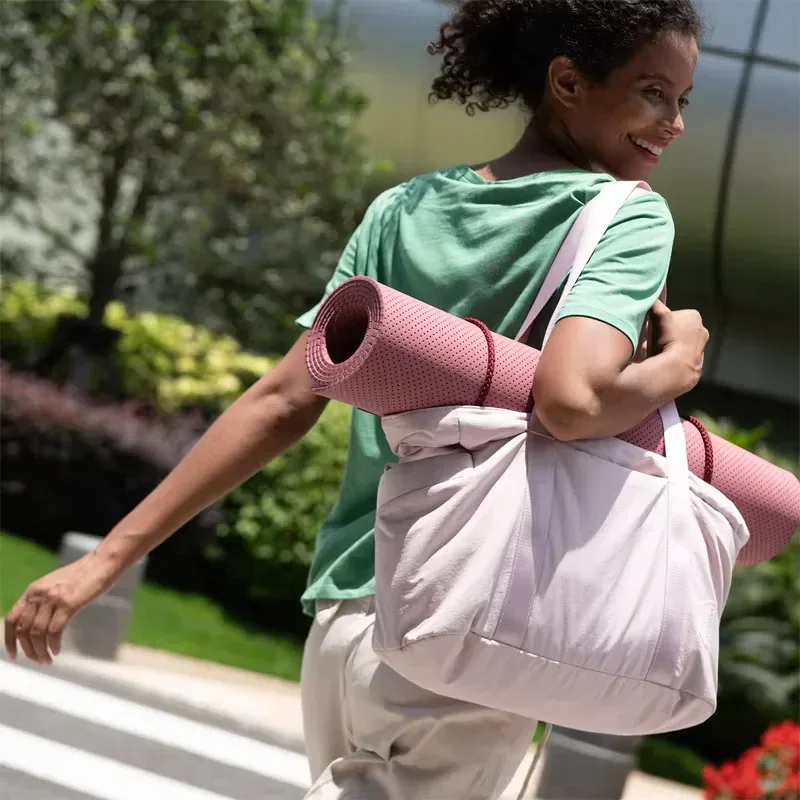 sac fourre-tout de voyage pour femmes, fourre-tout de voyage pour ordinateur portable universitaire, sac à couches, sac à bandoulière pour tapis de yoga, boucle pour le sport, le travail universitaire