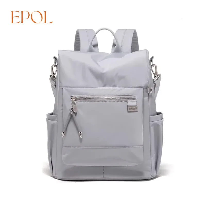 sac à dos femme epol tendance 2026 grande capacité multi-poches léger décontracté mode voyage 6114-09