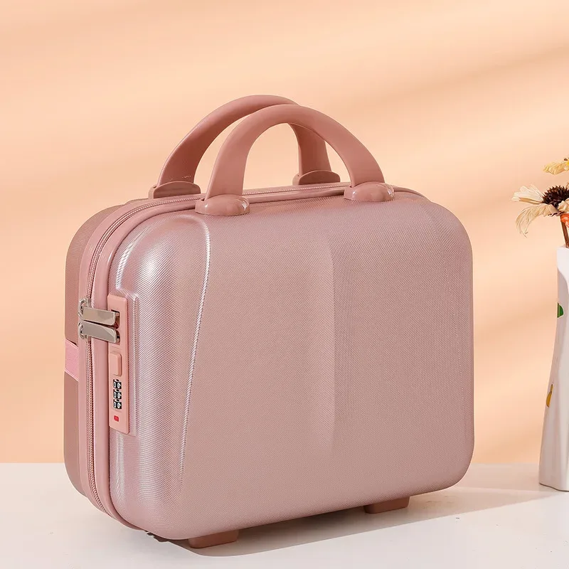 organisateur voyage plastique blanc noir rose gold anti pression anti rayure grande capacité transport portable week end business cosmétiques maquillage chaussures lingerie