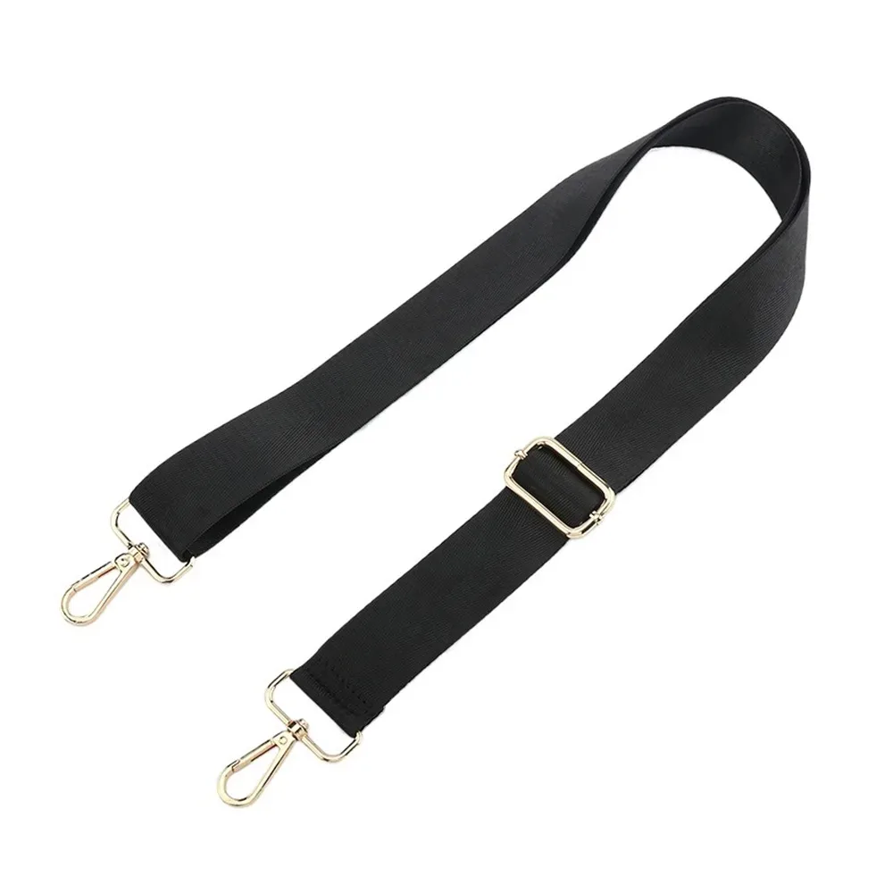 accessoires pour sacs, sangle de sac réglable, sangle de sac à main en nylon noir, ceinture de sac, sac bandoulière
