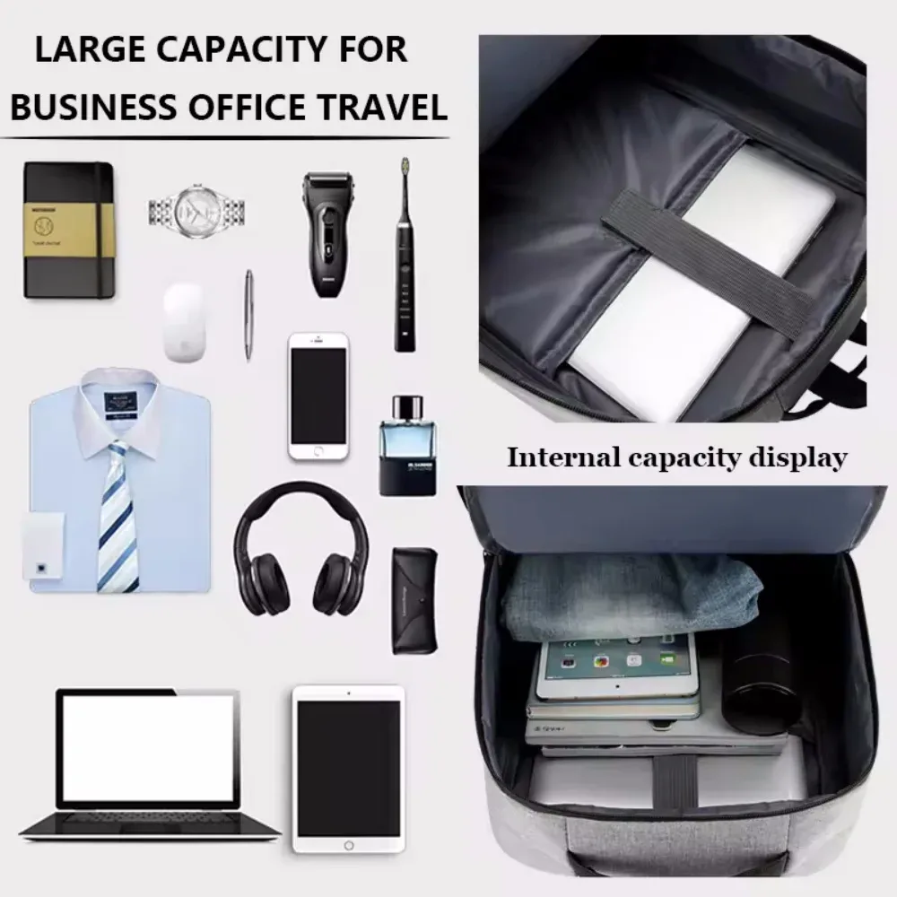 sac à dos d'affaires étanche hommes usb sacs à dos d'école 15.6 pouces sac à dos pour ordinateur portable grande capacité sacs à dos pour hommes sac à dos sacs