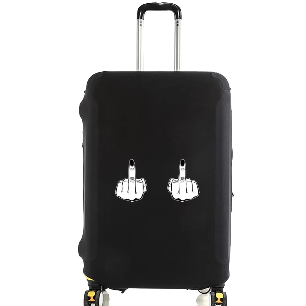 juste de protection pour bagages de 18 à 28 pouces, motif de poitrine à la mode, valise à roulettes, sacs à poussière élastiques, étui, accessoires de voyage