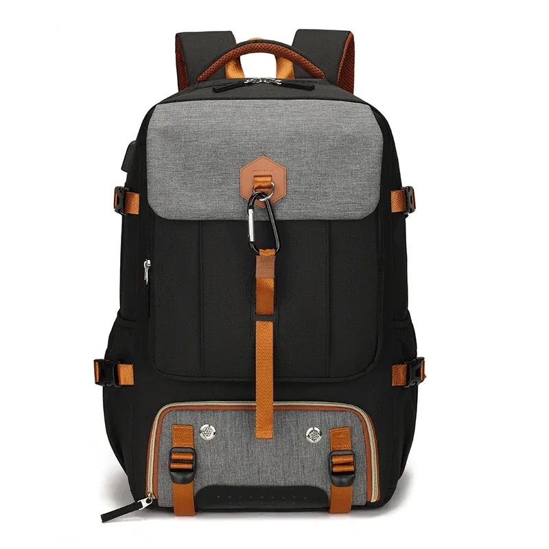 sac à dos de voyage en plein air, sac à dos de camping imperméable de 50l pour femmes et hommes, sac à dos avec compartiment pour z