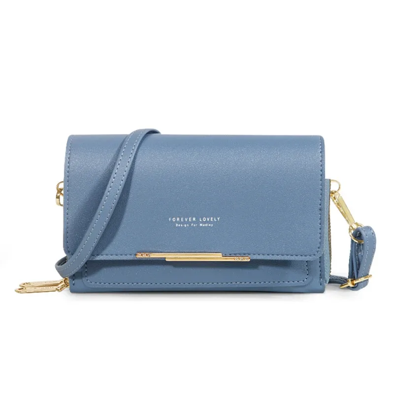 portefeuille coréen pour femmes, sac à main multi-cartes, grande capacité, sac à bandoulière décontracté, paquet de téléphone portable, nouveau style à la mode