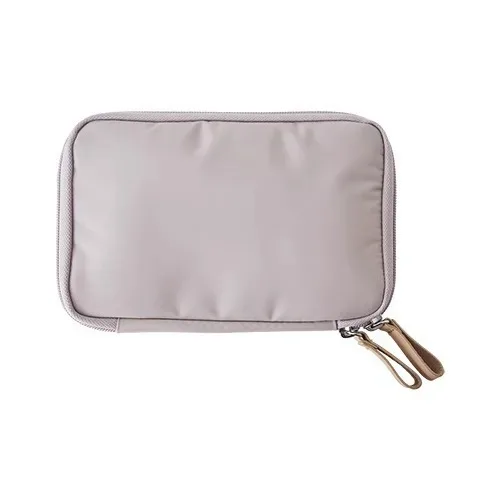 nouvel arrivage portefeuille de voyage simple en nylon, sac de rangement intégré portable pour passeport, cartes d'identité et téléphone portable