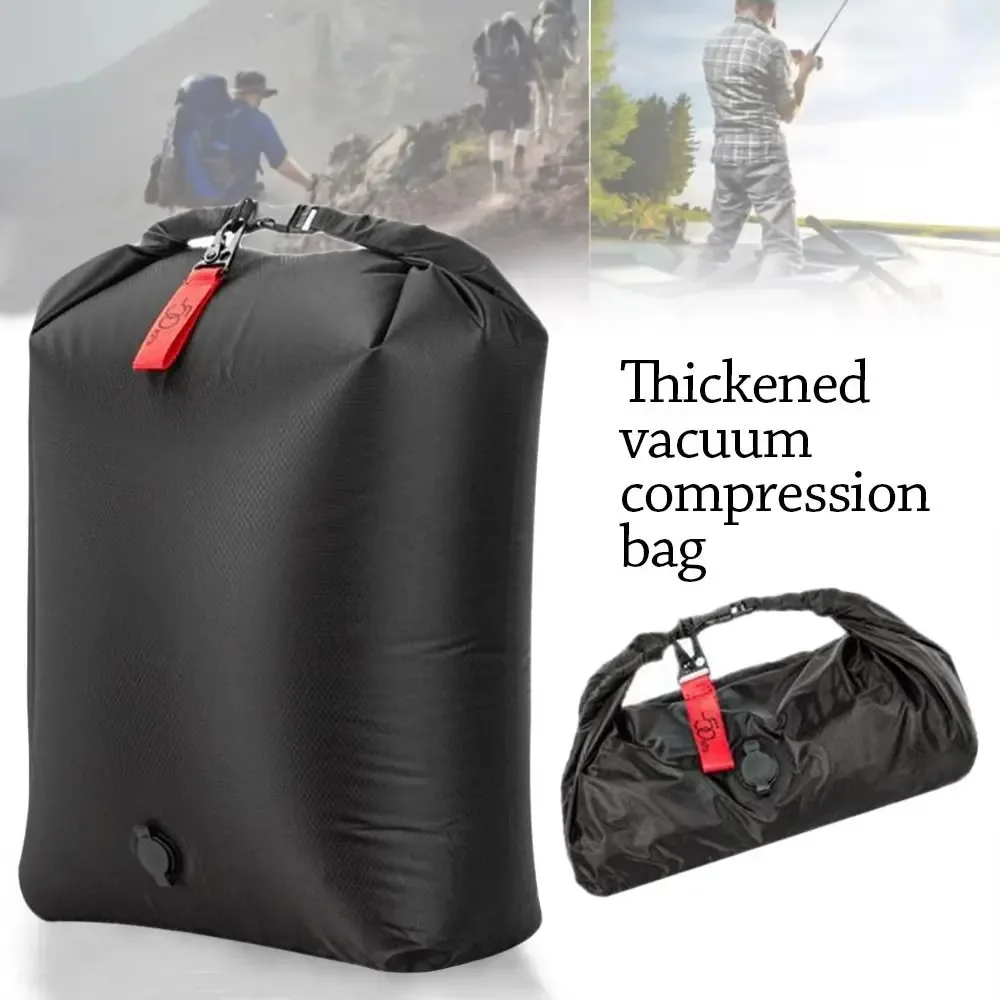 sacs sous vide réutilisables pour voyage, sac de compression sous vide pliable et étanche, anti-poussière, gain de place, sac de rangement sous vide pour bagages