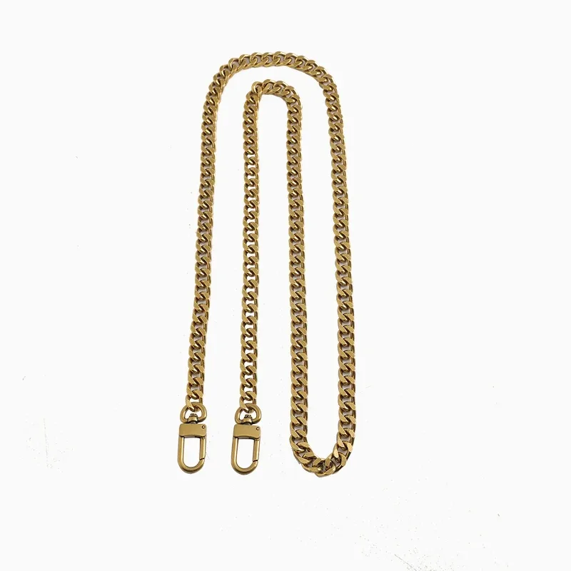 chaîne de sac en bronze, sangle d'épaule de transformation, chaîne de sac à dos de remplacement, sangle de sac en métal, accessoires de sac
