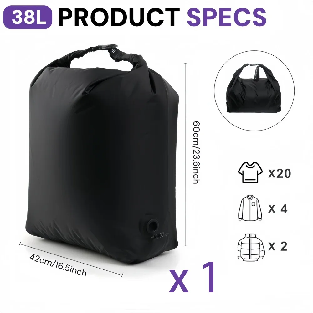 sacs voyage compression vide lourds voyage etanche anti dechirure reutilisable organisateur rv campeur durable portatif compact leger pliable protection anti humidite & moisi maison placard sacoche homme sac de sport