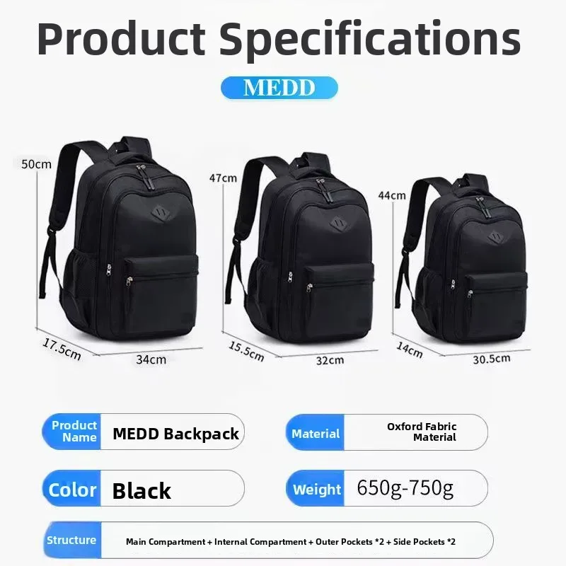 sac à dos de voyage sportif décontracté grande capacité pour homme, en tissu oxford, style urbain, ultra léger, pour ordinateur portable 16 pouces, équipement de plein air