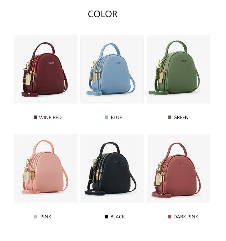 sac à dos pour femme, petit sac carré en cuir pu, sac à main pour femme, sac à bandoulière multifonction de luxe, mini sac messager