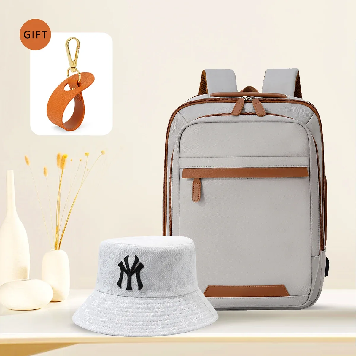 sac à dos étanche pour hommes, rechargeable par usb de haute qualité, grand sac à dos pour ordinateur portable, sac d'école unisexe pour jeunes
