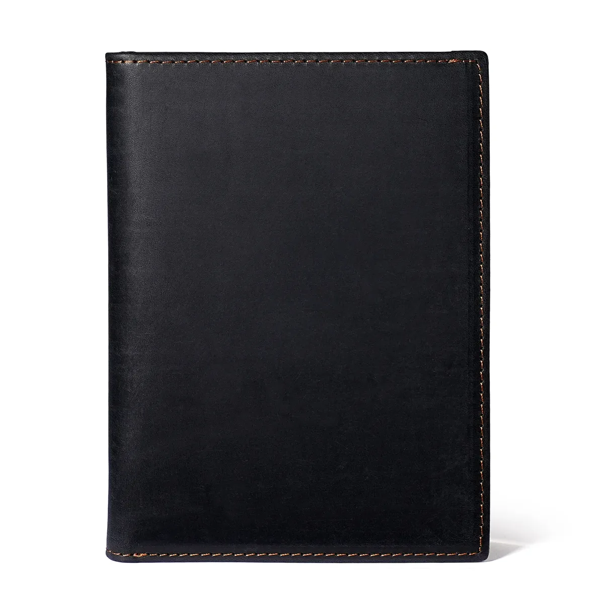 porte-passeport en cuir crazy horse, porte-cartes anti-vol rfid, portefeuille pour hommes et femmes, étui de voyage pour passeport, couverture de documents