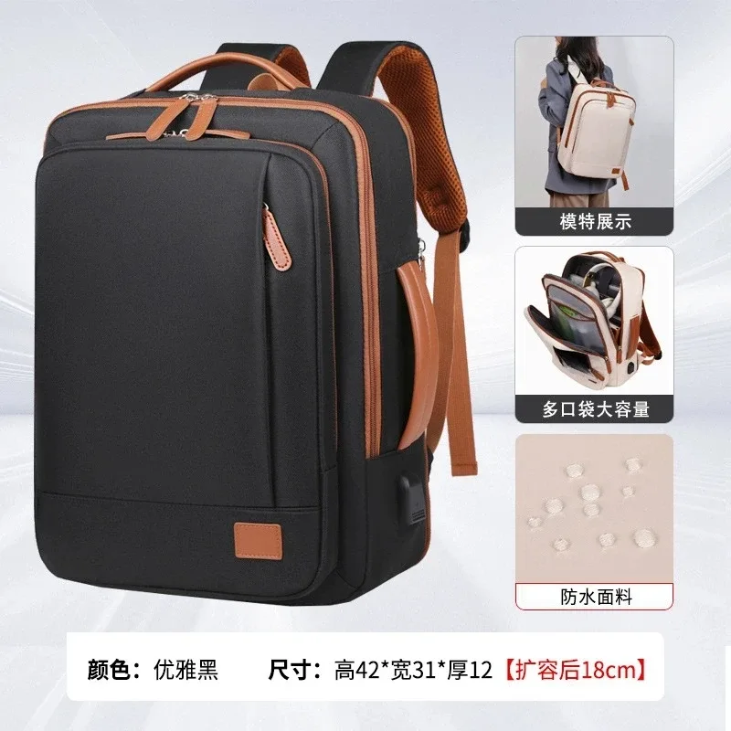 sac à dos étanche pour hommes et femmes, charge usb, sacs à dos pour ordinateur portable, bagage extérieur, sac de voyage, cartable pour adolescents