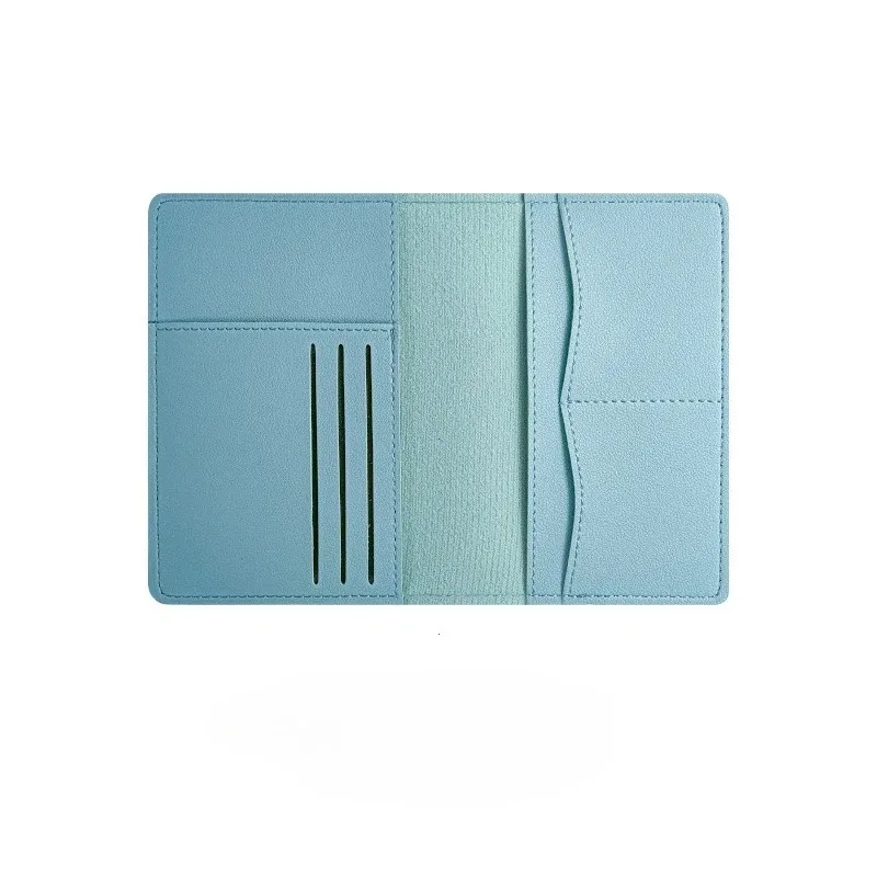 porte-passeport multifonctionnel, ensemble de protection, porte-passeport en cuir pu, porte-cartes, portefeuille de voyage