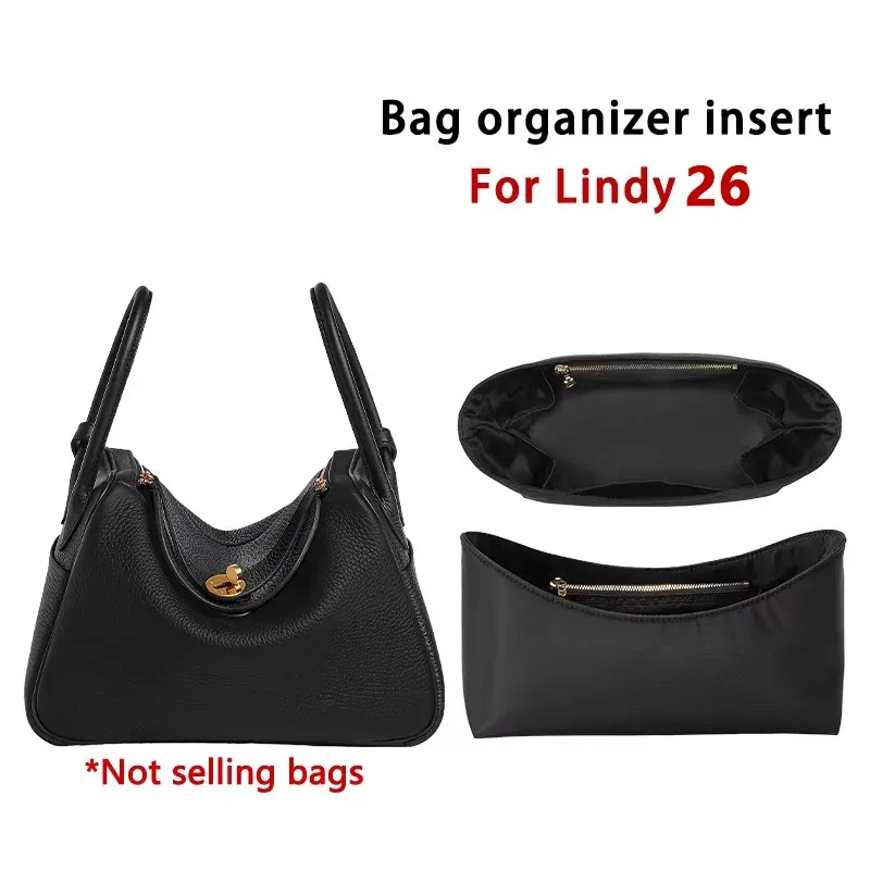 organisateur en nylon pour lindy 26, sac de rangement durable, support stable, modification intérieure pratique, résistant à l'usure, léger et bien rangé
