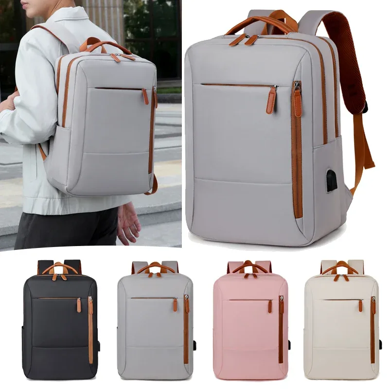 sac à dos étanche avec port usb, sac d'affaires et d'ordinateur portable, grande capacité, sac de voyage pour hommes