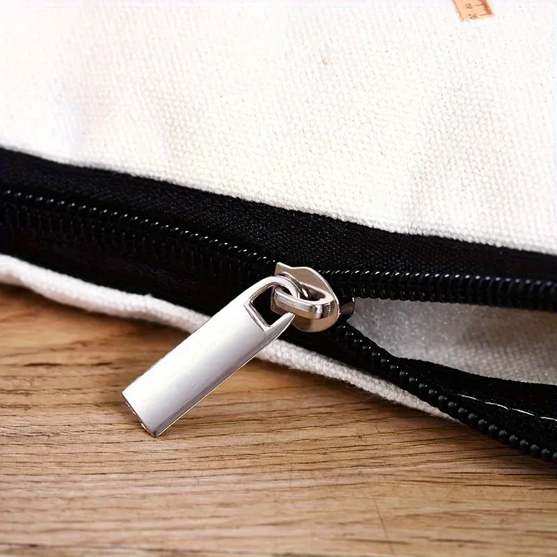 pochette florale à fermeture éclair pour chat noir – trousse à cosmétiques durable et résistante à la décoloration, cadeau pour sœurs, amis, amoureux des chats | conception vibrante
