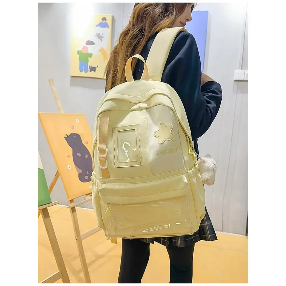 nouveau sac à dos tendance pour femme, léger et décontracté, style coréen ins, doux et mignon, sac ita ulzzang