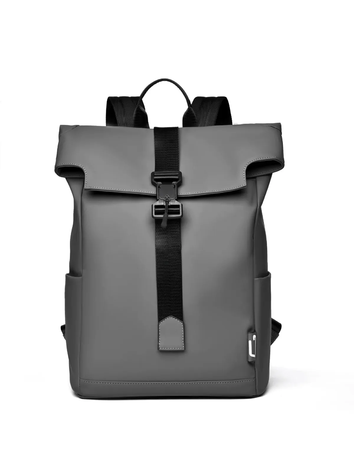 sac à dos à rabat imperméable, grande capacité, décontracté, pour ordinateur portable, idéal pour les affaires, l'école, les trajets quotidiens, les étudiants et le bureau.