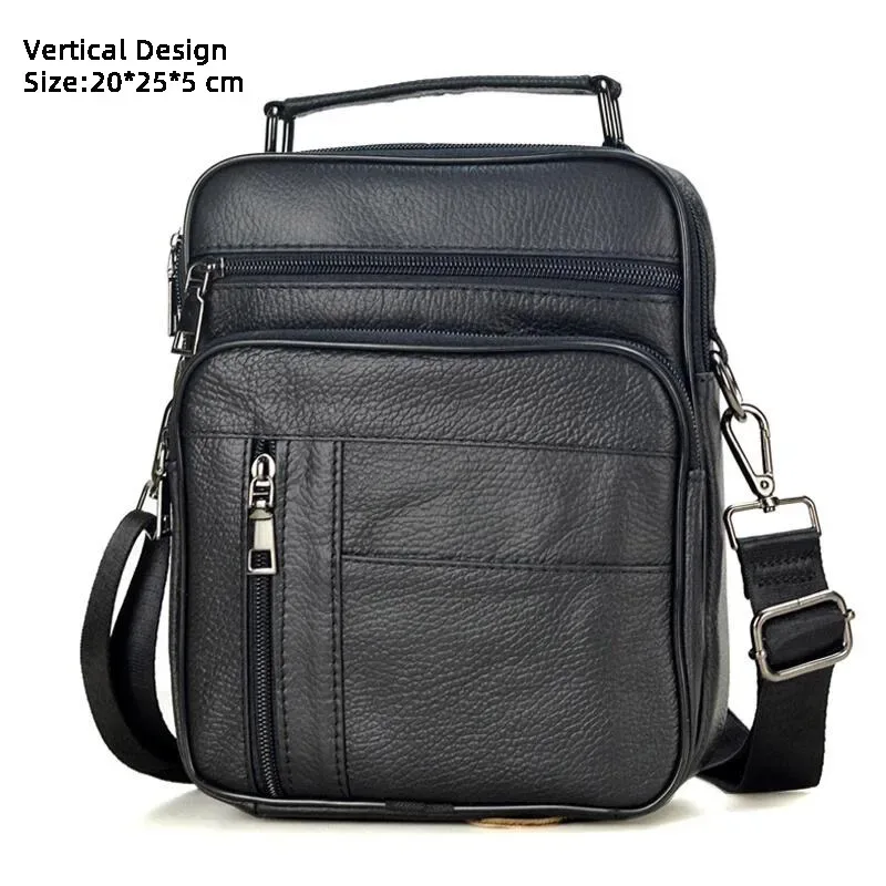 mode chaude hommes sacs de messager sacs à main en cuir véritable pour homme marque de luxe mâle sac à bandoulière pour mini pad garçon sac à bandoulière