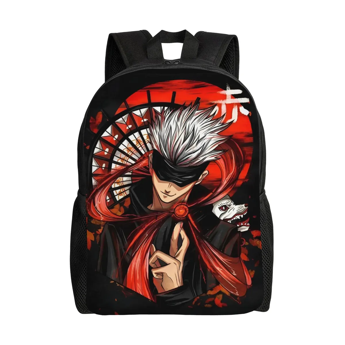 sac à dos manga gojo satoru pour hommes, femmes, adolescents, étudiants, sac de travail, sac à bandoulière jujutsus kaisens, sac à dos d'université, sac de sport