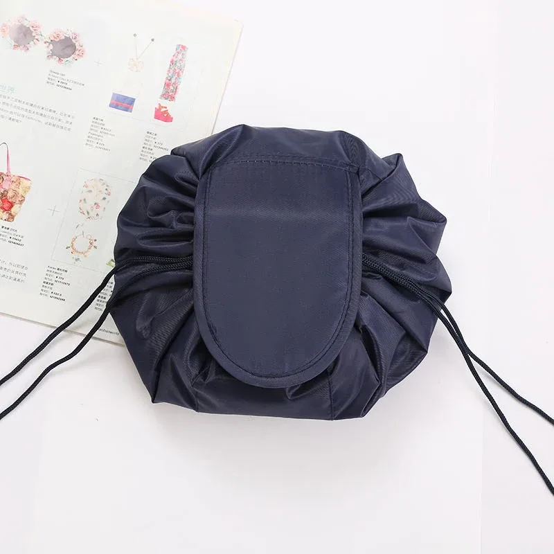 sac de voyage pour le rangement du maquillage, organiseur portable imperméable pour femmes, trousse de toilette, sac cosmétique à cordon pour femmes