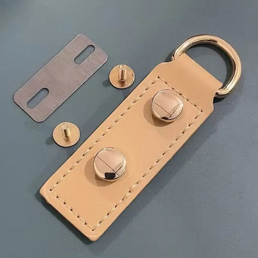 sac à dos en cuir pu fait à la main, verrouillage de nuit, ceinture, bricolage, remplacement, matériel, accessoires, 1 ensemble