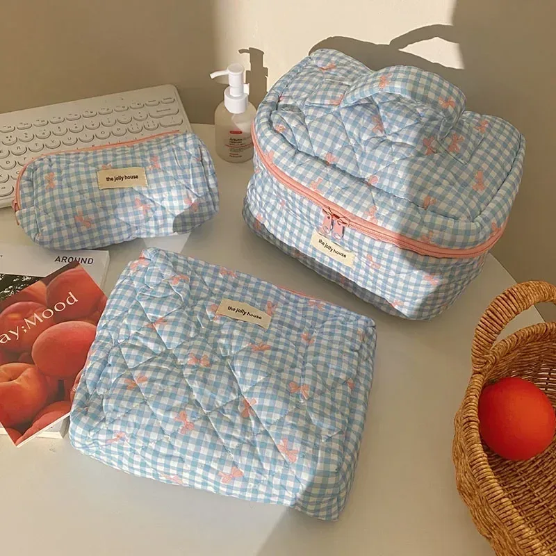 trousse de maquillage pour femmes, 1 pièce, grande capacité, organisateur de cosmétiques de voyage, pochette de toilette, sac de rangement étanche pour salle de bain pour filles