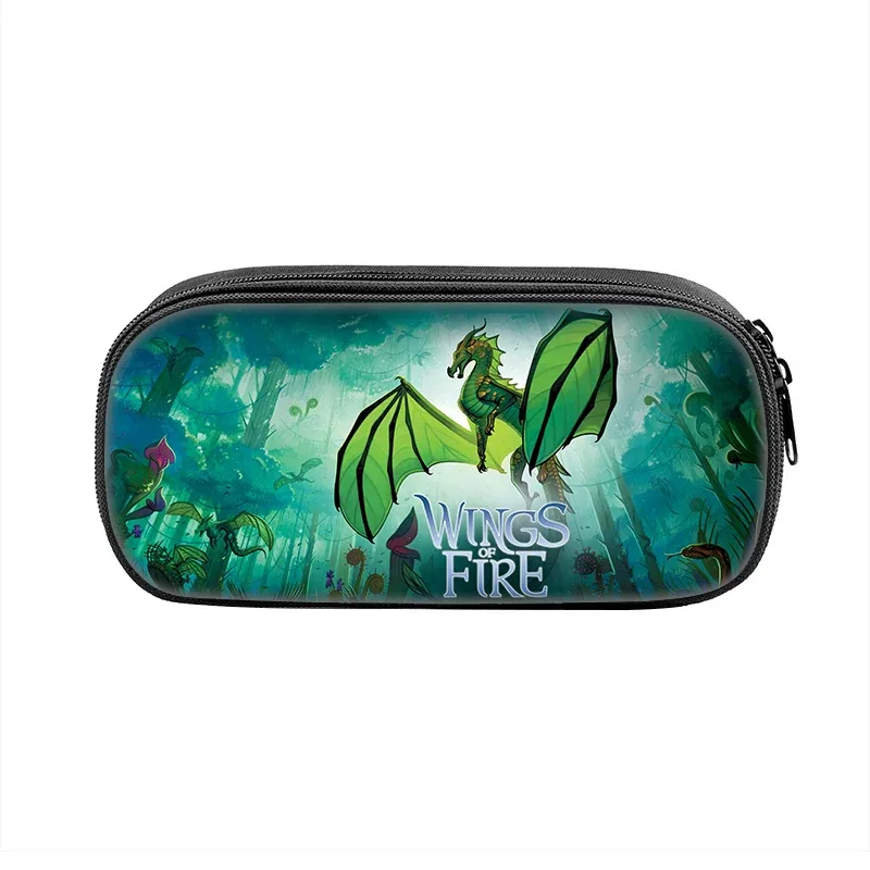 ensemble de sacs de téléphone wings of fire, sac à bandoulière avec sac initié, étui à crayons, boîte à crayons pour étudiants, meilleur cadeau, 2 pièces