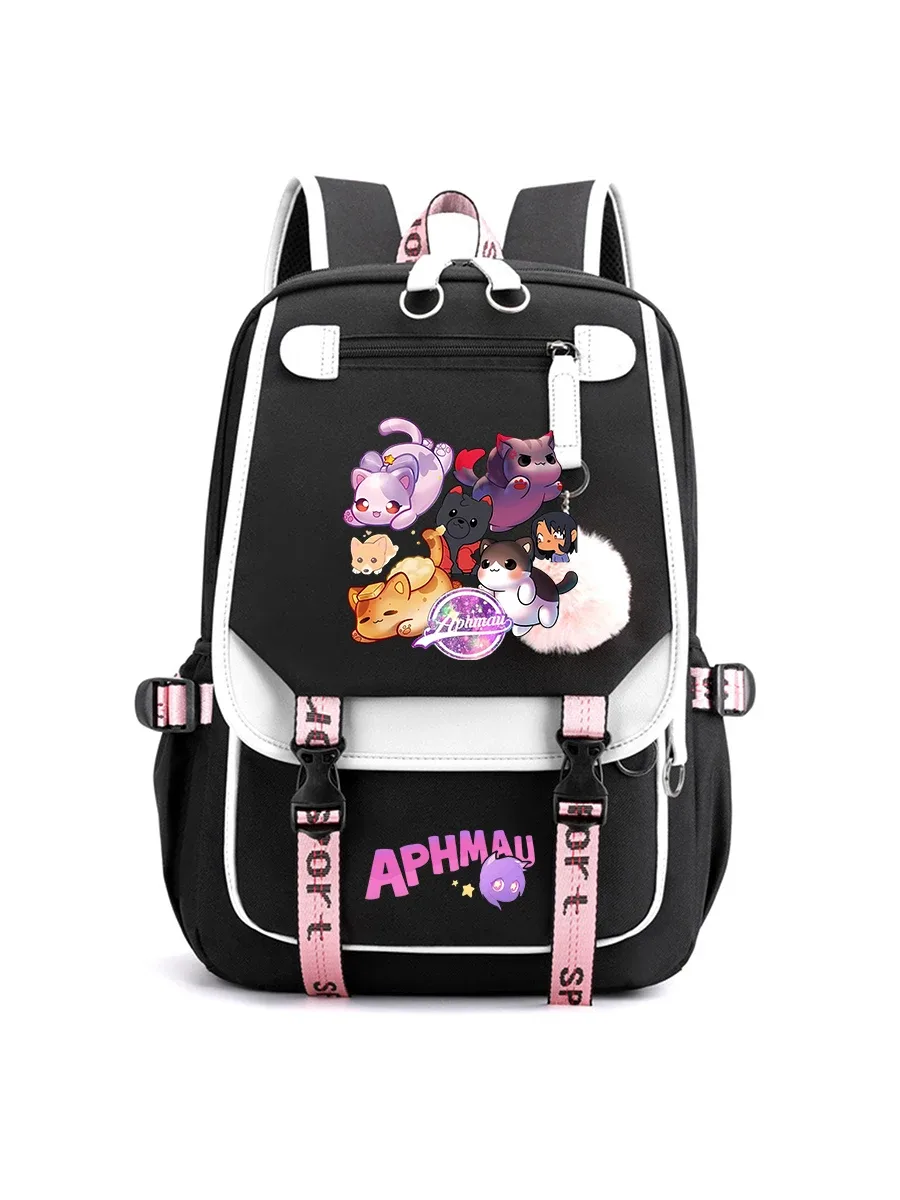 sac à dos aphmau anime pour adolescents, sacs à livres tendance pour la rentrée scolaire, sac à dos pour ordinateur portable pour étudiants