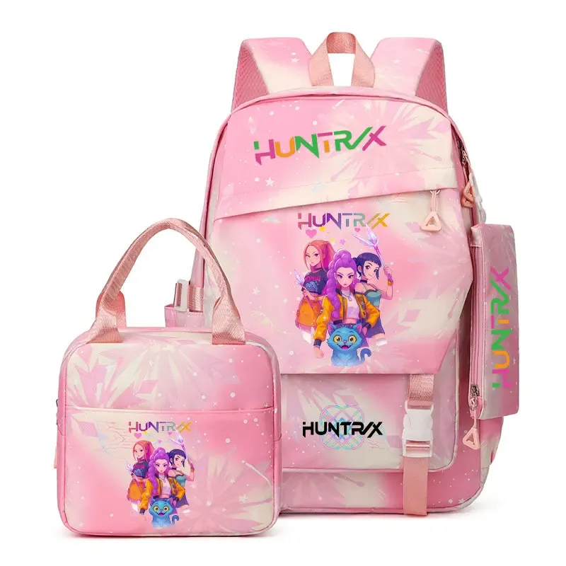 sac à dos kpop demon hunters, capacité importante, rumi mira zoey, sacs d'école, sacs de voyage, sac à dos pour ordinateur portable, nouvelle mochila pour étudiants, sacs cadeaux