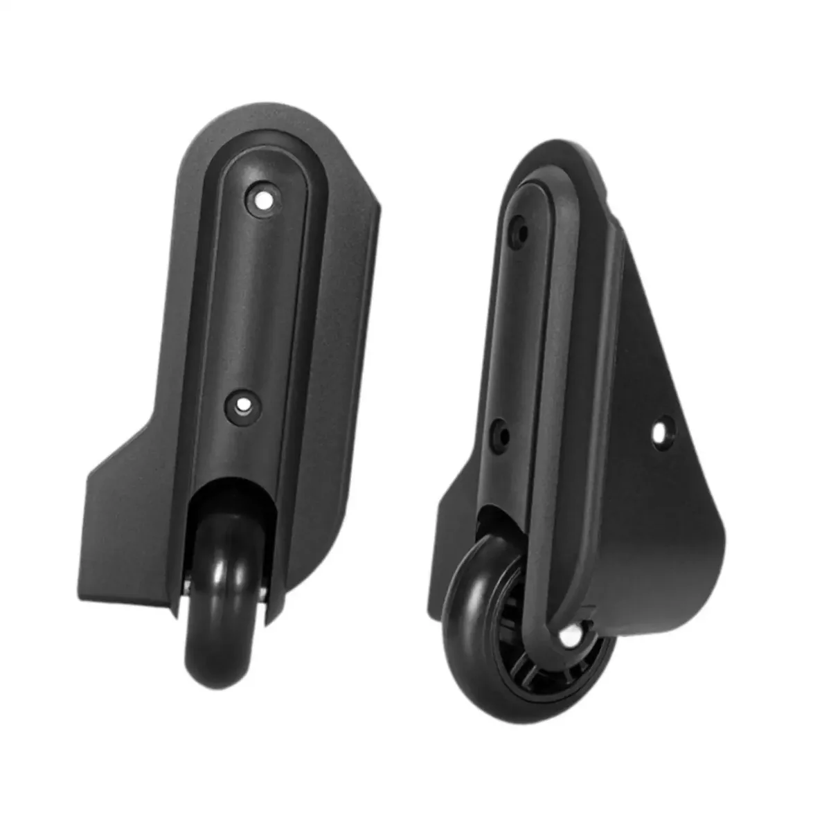 2 roues à bagages universelles, résistantes à l'usure, rotatives, flexibles, accessoires de voyage, réparation, valise unidirectionnelle, remplacement des armes