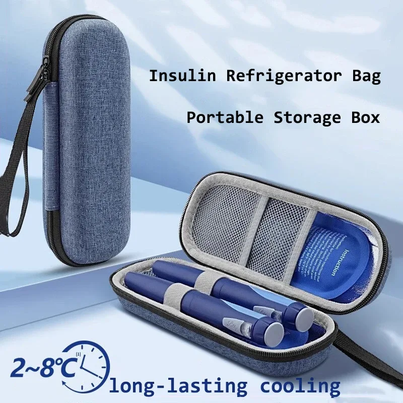 sac de refroidissement à insuline portable, protection à main, sac de rangement étanche pour médicaments diabétiques, pour stylo à insuline, vie et voyages quotidiens