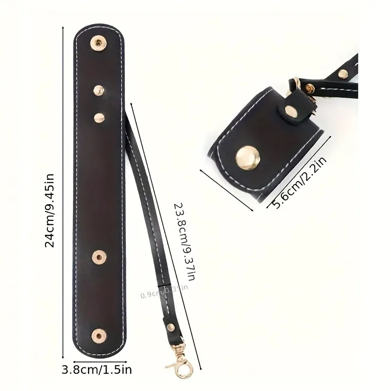 clip multifonctionnel cuir rose doré sangle accessoire voyage rangement casquette serviette sac main école sport cadeau utilitaire