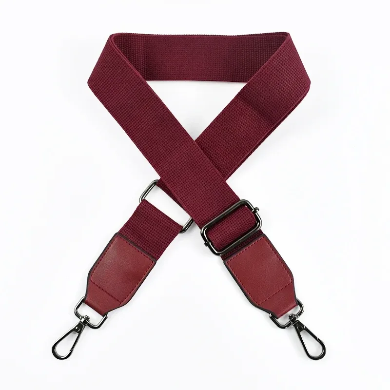 sangle sac nylon large remplaçable réglable boucle métal bandoulière main accessoires bricolage multicouleur voyage
