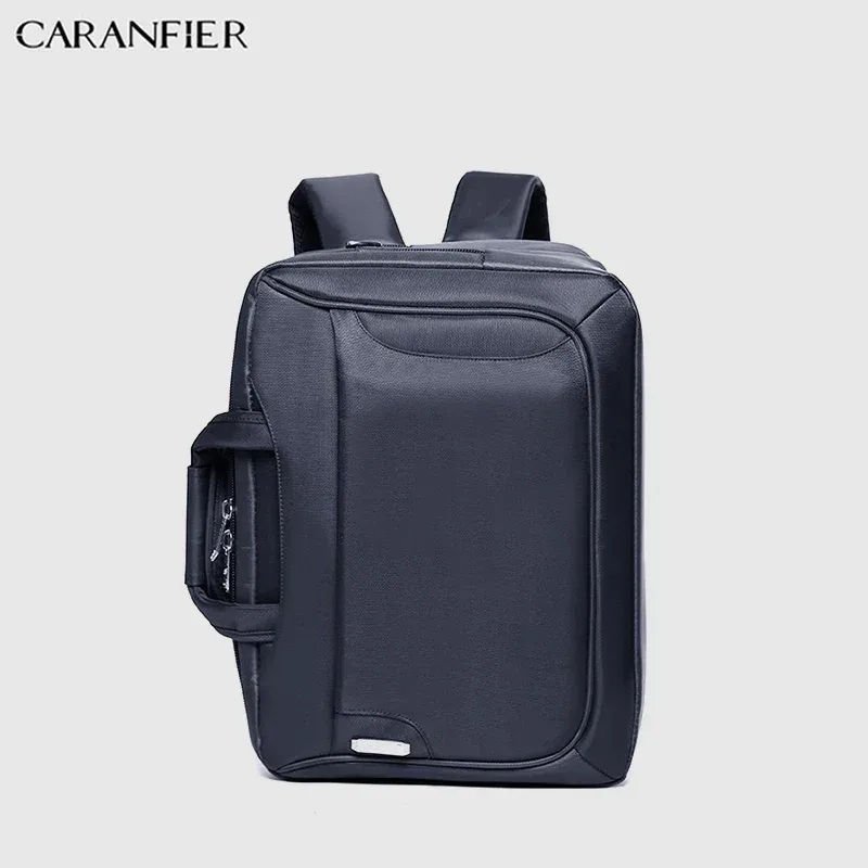 porte documents nylon black grey coffee bande anière poignée supérieure fermeture éclair computer interlayer voyage unisexe