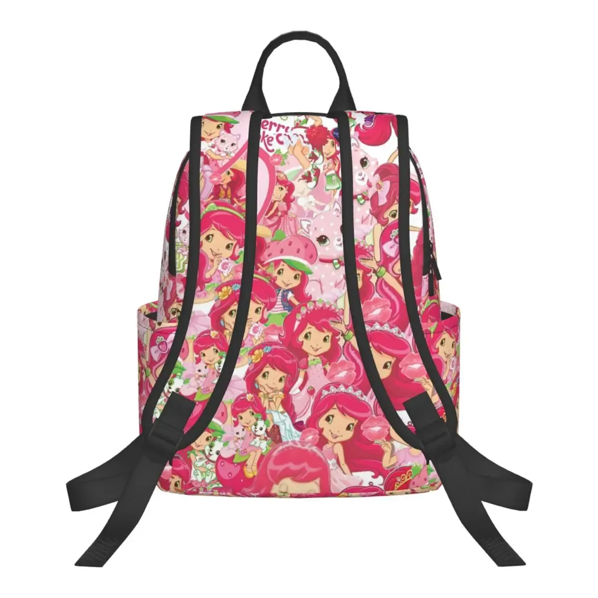 sac à dos d'étudiant like strawberry shortcake, sac d'école, sac à dos de randonnée, sac de voyage pour hommes et femmes, sac à dos tendance, sacs à bandoulière