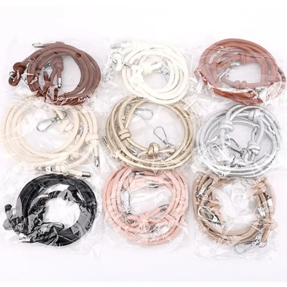 nouvelle bandoulière en cuir pu réglable, couleur unie, imperméable, pour sac à bandoulière, remplacement diy, pour femmes et filles