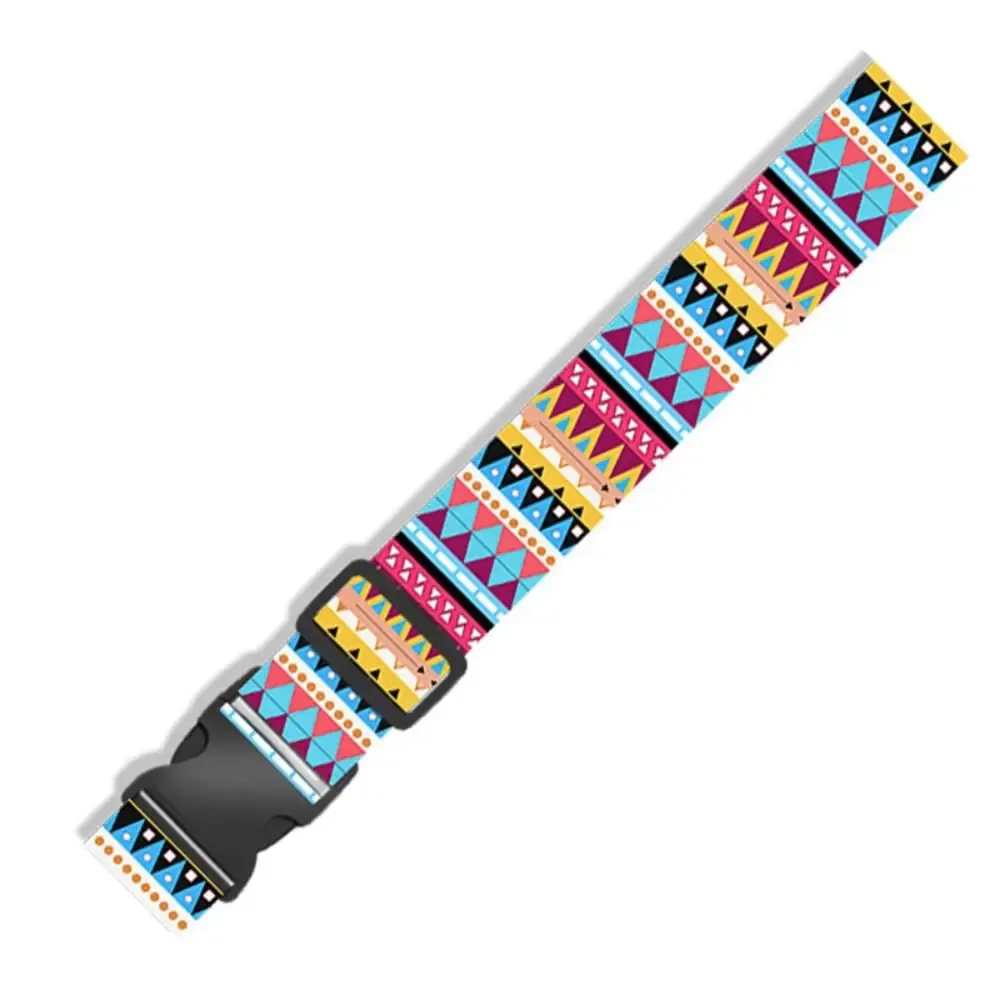ceintures bagages multicolores abs geometrie noirs bleus roses kaki rouges gris beiges voyage sécurité valises