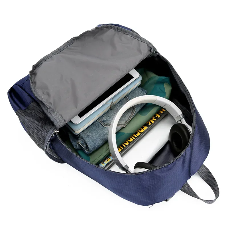 sac à dos pliable en nylon unisexe, sac de voyage observateur et durable, pack de documents solides, designer, sacs imperméables de haute qualité