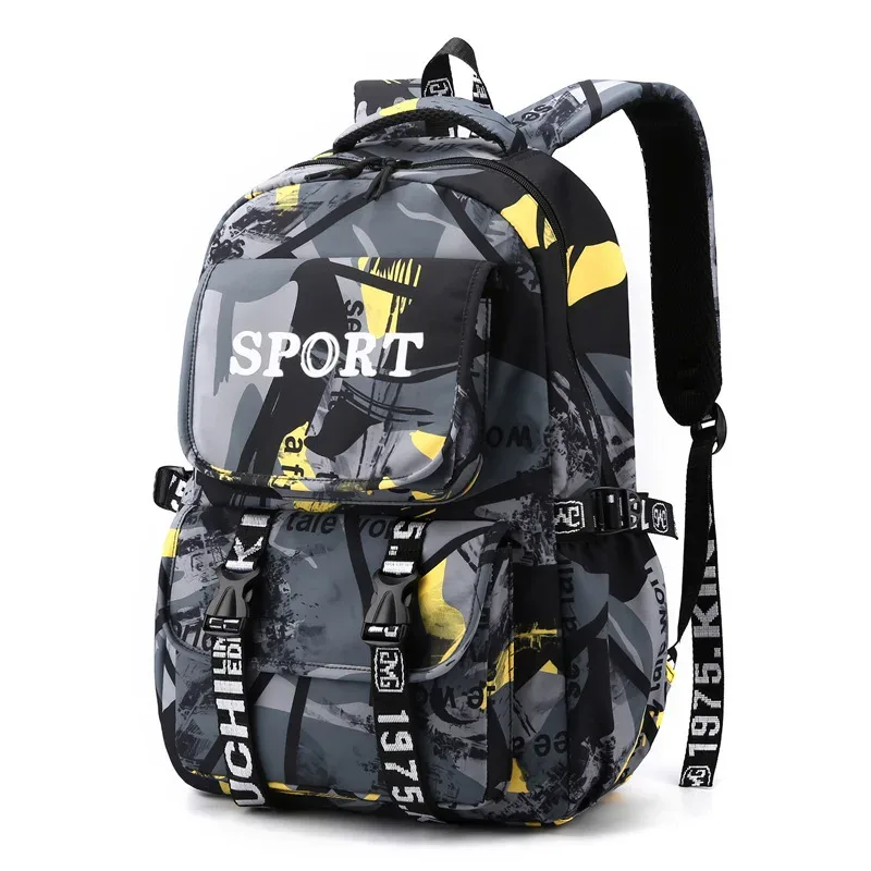 sac à dos épais pour garçons et filles, pour lycéens, grande capacité, camouflage, pour collégiens, nouvelle mode 2026