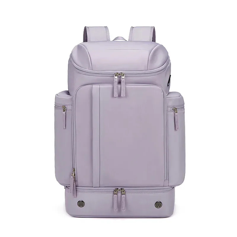 sac à dos de voyage de grande capacité pour hommes, sac à dos de randonnée imperméable de 50l avec sac à chaussures séparé, sac à dos pour ordinateur portable de travail