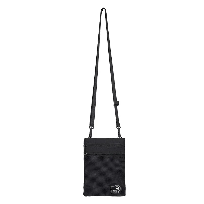 portefeuille de passeport de voyage anti-vol rfid, étui pour cartes en nylon, sac de rangement de documents de téléphone, sac à bandoulière léger
