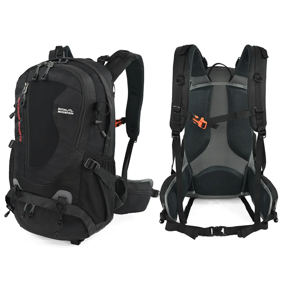 sac à dos de randonnée en nylon pour hommes et femmes, sac de montagne, sac de trekking léger pour le sport, le voyage et le camping