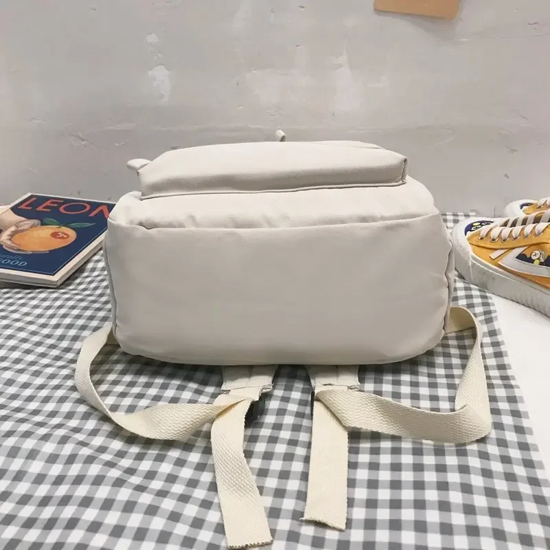sac à dos noir solide, sac d'école oxford étanche, style minimaliste, sac de loisirs ou de voyage unisexe, sac à bandoulière de marque de haute qualité