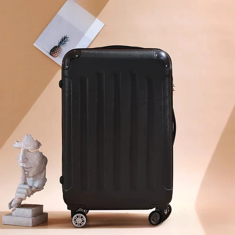 valise rétro personnalisable avec logo, bagage de voyage 20 pouces, bagage cabine en plastique abs, fabriqué en chine continentale