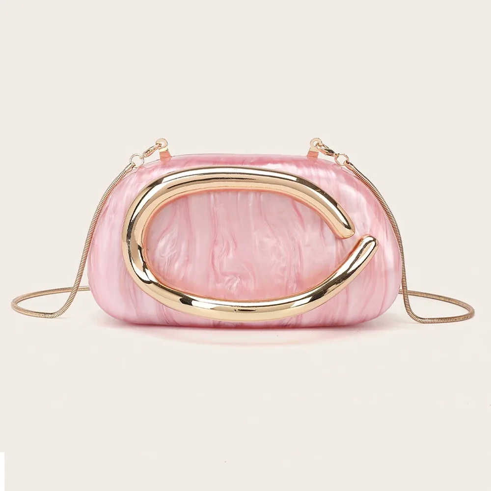 mode femmes sac à main mariée métal or femmes luxe soirée banquet pochette épaule mariage sac à main fête sac à bandoulière